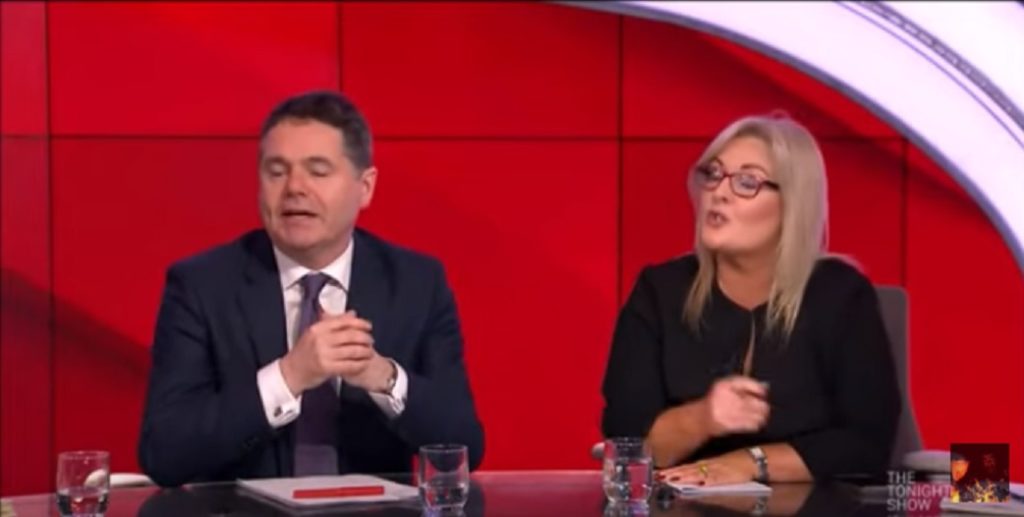 Verona Murphy vs Paschal Donohoe on Illegal Migration 14 Jan 2020