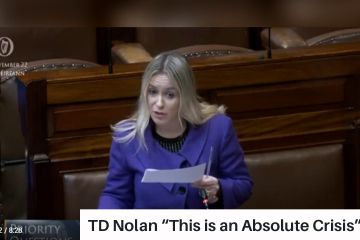 TD Carol Nolan – “This is an Absolute Crisis”