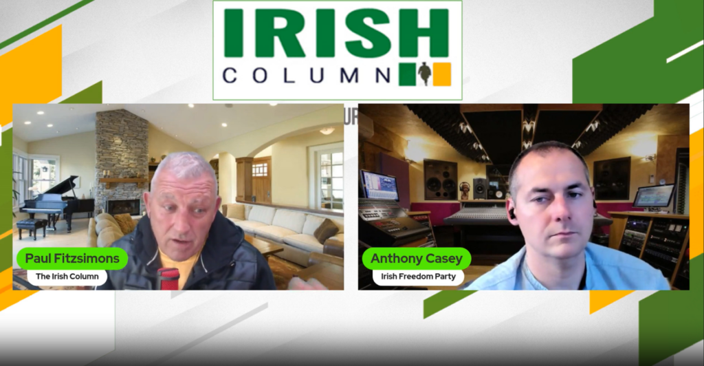 The Irish Column Show – Sun 28th July 2024