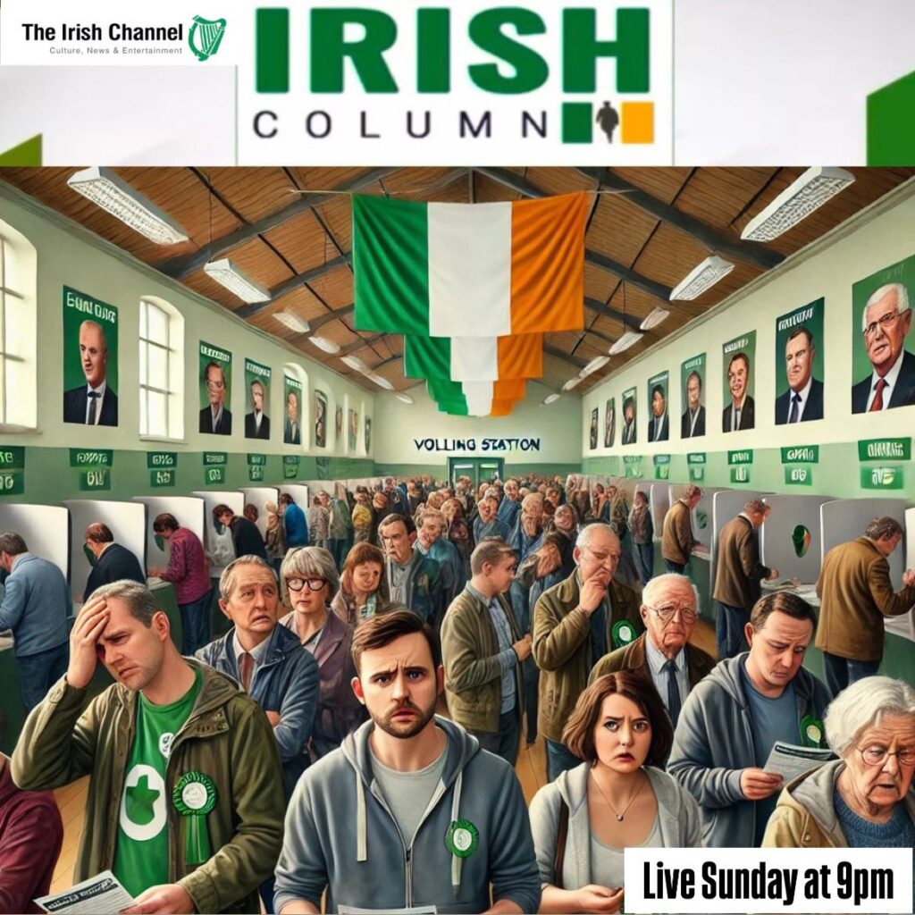 The Irish Column Show – Sun 20th October 2024